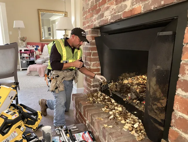 Safe screening installation by East Hartford Chimney Sweep in East Hartford, CT