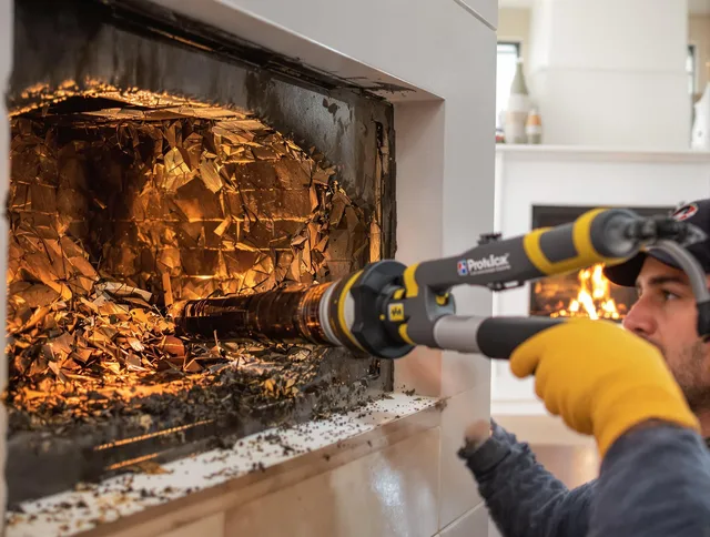 Professional chimney cleaning by East Hartford Chimney Sweep in East Hartford, CT