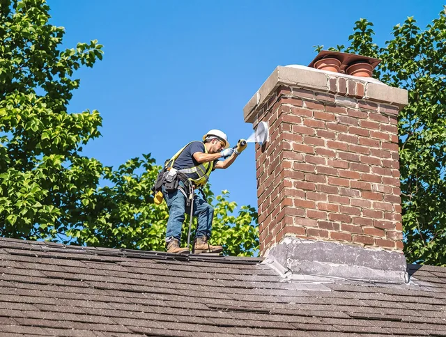 East Hartford Chimney Sweep performing an inspection with advanced tools in East Hartford, CT
