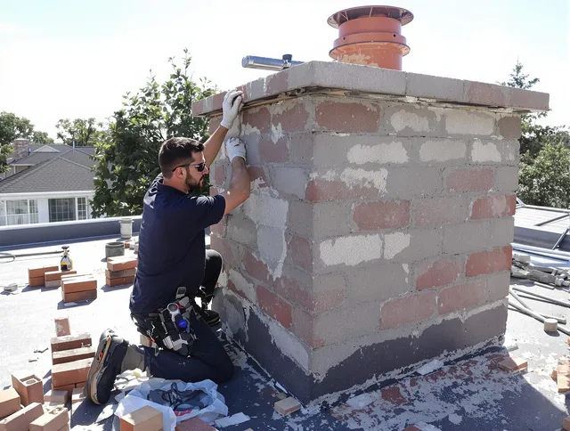 Advanced chimney repair process by East Hartford Chimney Sweep in East Hartford, CT