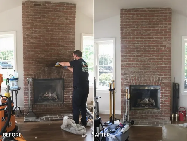 Finished chimney sweeping service by East Hartford Chimney Sweep in East Hartford, CT