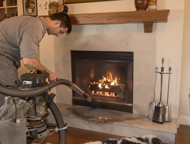 Routine fireplace upkeep by East Hartford Chimney Sweep in East Hartford, CT