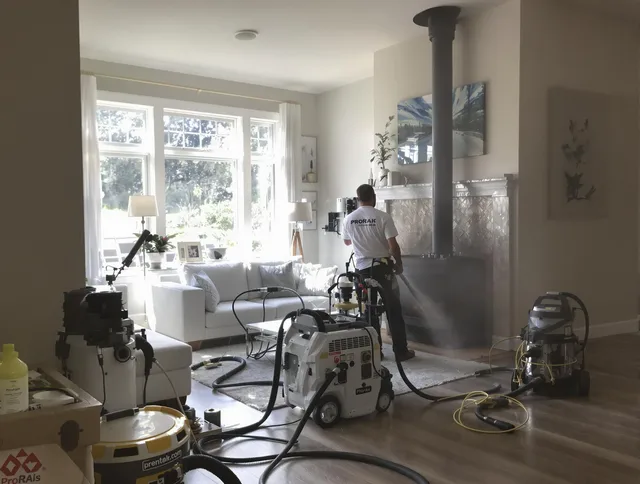 Soot removal service by East Hartford Chimney Sweep for a fireplace in East Hartford, CT