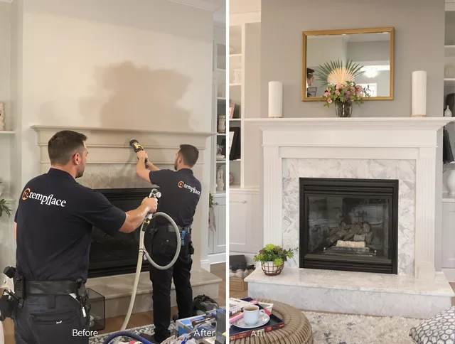 Professional soot removal by East Hartford Chimney Sweep team in East Hartford, CT
